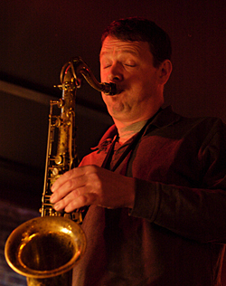 Saxophonist & Uberdude Matt Langley